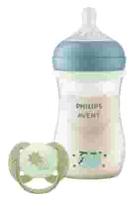 AVENT BABY GIFT SET 3,0 NIGHT 1 BIBERON NATURAL RESPONSE 260 ML + 1 SUCCHIETTO ULTRA AIR
