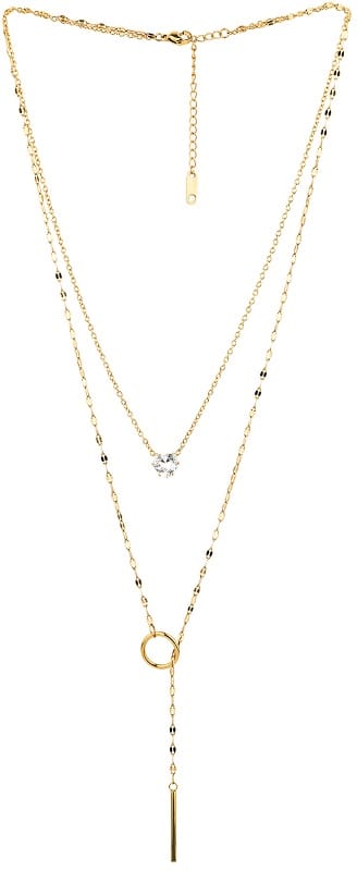 ATELIER 143 COLLANA DOPPIO FILO SALISCENDI