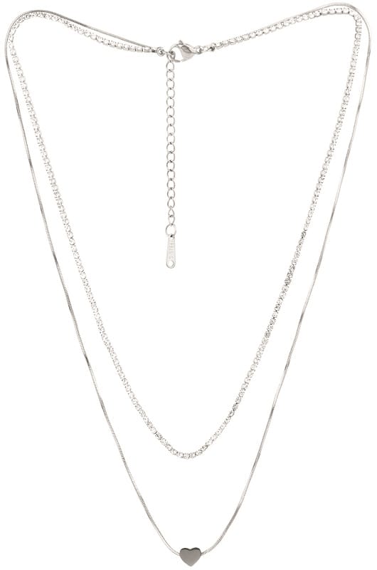 ATELIER 146 COLLANA DOPPIO FILO CUORICINO