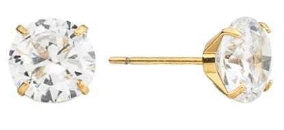 ATELIER 165 PUNTO LUCE ZIRCONE BIANCO PICCOLO 6MM