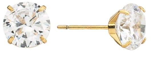 ATELIER 166 PUNTO LUCE ZIRCONE BIANCO MEDIO 8MM