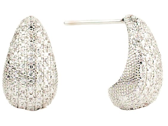 ATELIER 167 ORECCHINO GOCCIA STRASS