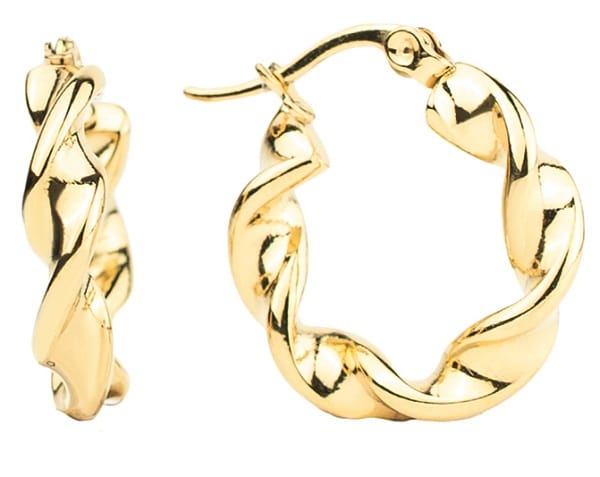 ATELIER 168 ORECCHINO TORCHON ORO