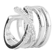 ATELIER 175 EAR CUFFIETTE INTRECCIO SILVER