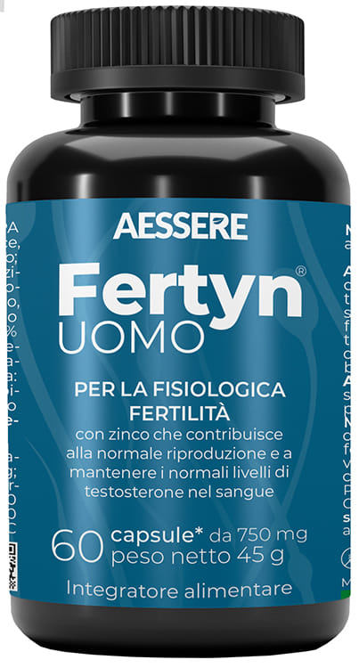 FERTYN UOMO 60 CAPSULE 750 MG SENZA GLUTINE SENZA LATTOSIO