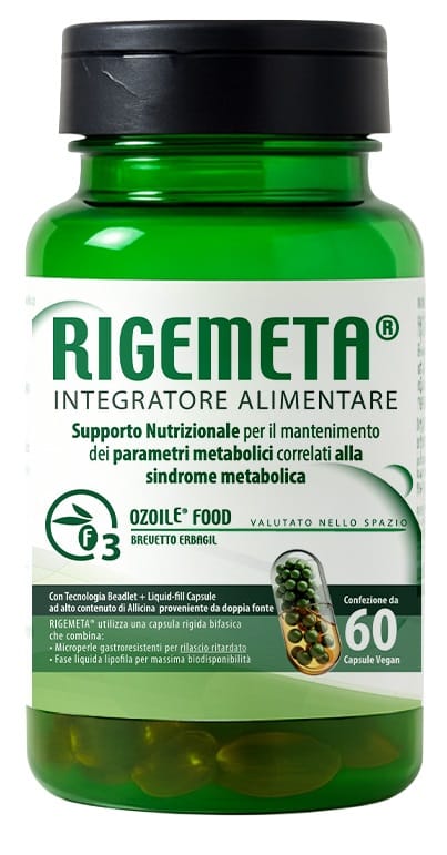 RIGEMETA 60 CAPSULE SENZA GLUTINE E LATTOSIO