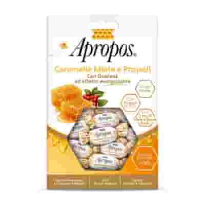 APROPOS CARAMELLE MIELE GUARANA' 60 G SENZA GLUTINE SENZA LATTOSIO