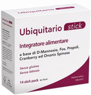 UBIQUITARIO 14 STICK PACK DA 10 ML SENZA GLUTINE SENZA LATTOSIO