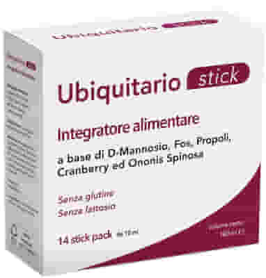 UBIQUITARIO 14 STICK PACK DA 10 ML SENZA GLUTINE SENZA LATTOSIO