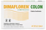 DIMAFLOREN COLON 30 COMPRESSE A RILASCIO FUNZIONALE 1085 MG SENZA GLUTINE SENZA LATTOSIO