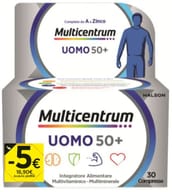 MULTICENTRUM UOMO 50+ 30 COMPRESSE PROMO 2026