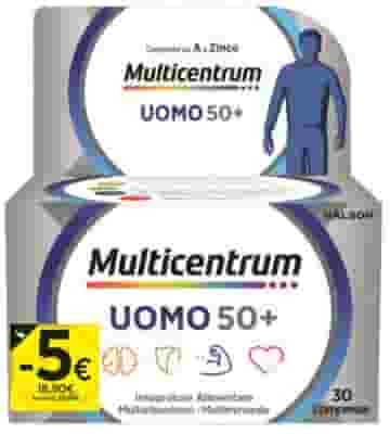 MULTICENTRUM UOMO 50+ 30 COMPRESSE PROMO 2026