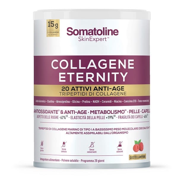 SOMATOLINE COLLAGENE ETERNITY 343 G SENZA GLUTINE SENZA LATTOSIO