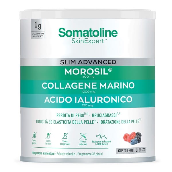SOMATOLINE SLIM ADVANCED 275 G SENZA GLUTINE SENZA LATTOSIO