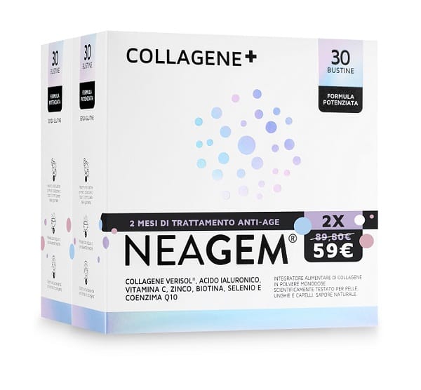 NEAGEM COLLAGEN+ 30 BUSTINE 2 PEZZI SENZA GLUTINE