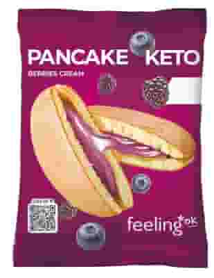 FEELING OK PANCAKE KETO BERRIES CREAM 50 G