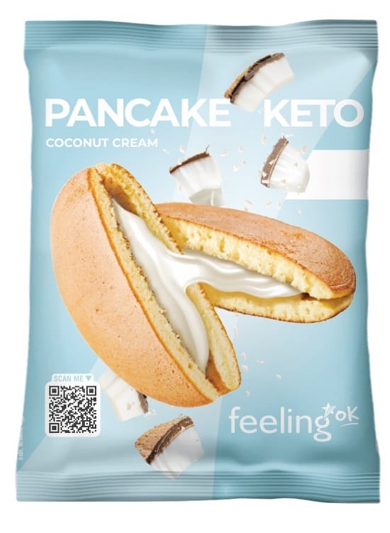 Feeling Ok Pancake Keto Coconut Cream 50 G