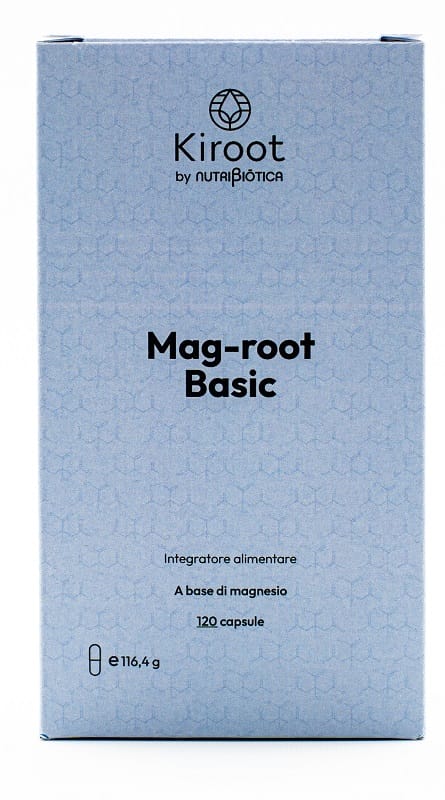KIROOT BY NUTRIBIOTICA MAG ROOT BASIC 120 CAPSULE SENZA GLUTINE SENZA LATTOSIO