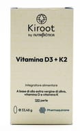 KIROOT BY NUTRIBIOTICA VITAMINA D3+K2 120 PERLE SENZA GLUTINE SENZA LATTOSIO