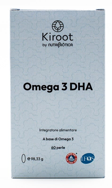 KIROOT BY NUTRIBIOTICA OMEGA 3 DHA 60 PERLE SENZA GLUTINE SENZA LATTOSIO