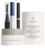 REVITALASH SPOTLIGHT ON BROWS COLLECTION 2026 1 HI-DEF BROW GEL SOFT BROWN + 1 REVITABROW ADVANCED + 1 SPOTLIGHT STICK CREMA ILLUMINANTE MULTIFUNZIONE