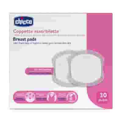 CHICCO COPPETTE ASSORBILATTE 30 PEZZI 2026