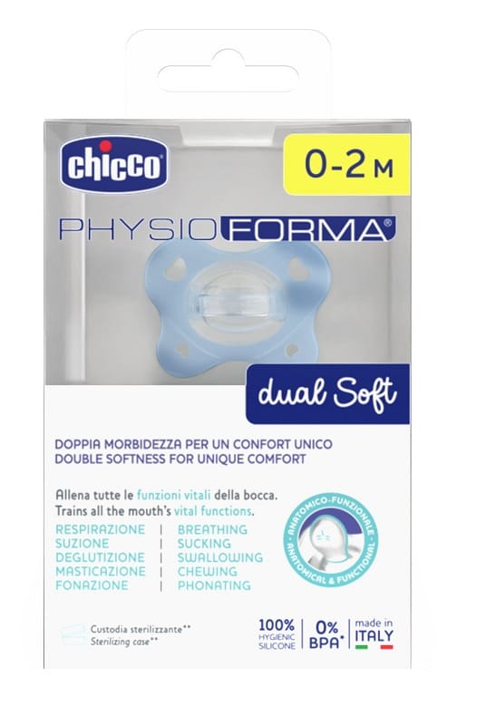 CHICCO DUAL SOFT BLU 0-2 1 PEZZO