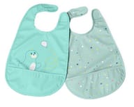 CHICCO BAVAGLINA PAPPA AZZURRO 6M+ 2 PEZZI
