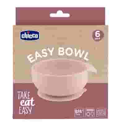CHICCO CIOTOLA IN SILICONE ROSA 6M+