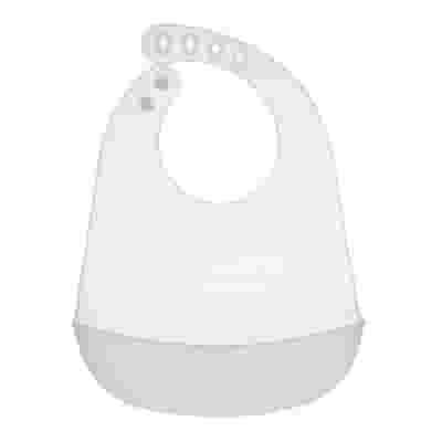 CHICCO EASY ROLL BIB BAVAGLINO IN SILICONE CON TASCA NEUTRO