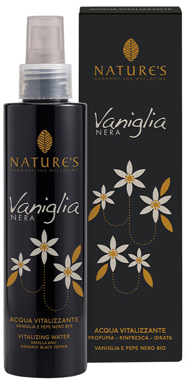 NATURE'S VANIGLIA NERA ACQUA VITALIZZANTE 150 ML