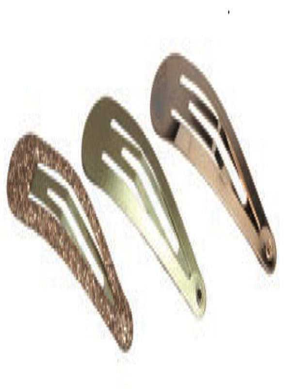 BJC009 CLIC CLAC CAPELLI GOLD 3 PEZZI