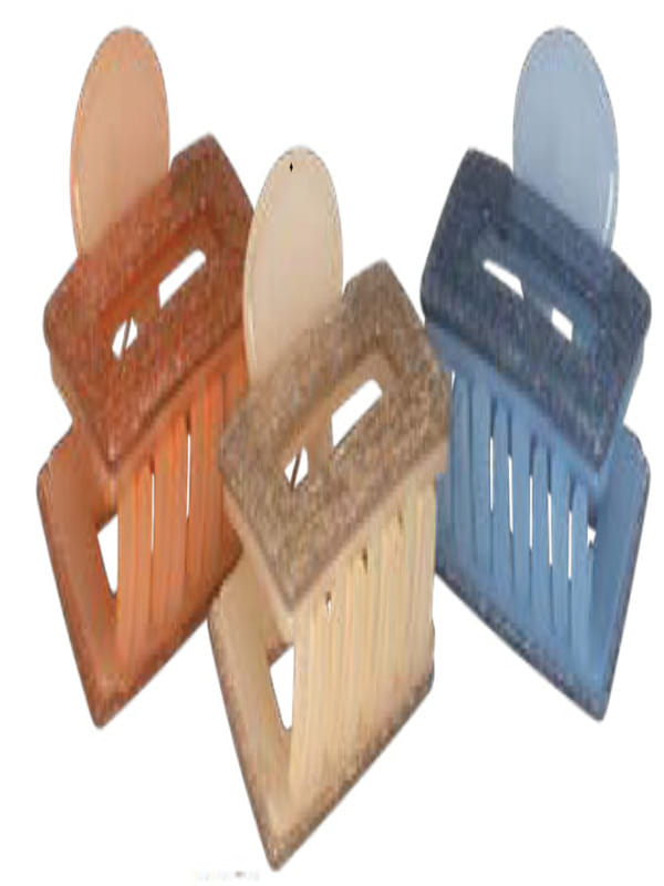 BJC024 PINZA CAPELLI RETTANGOLARE GLITTER