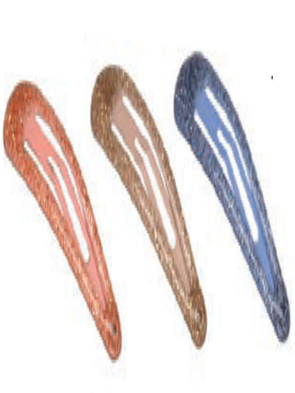 BJC025 CLIC CLAC CAPELLI GLITTER 2 PEZZI