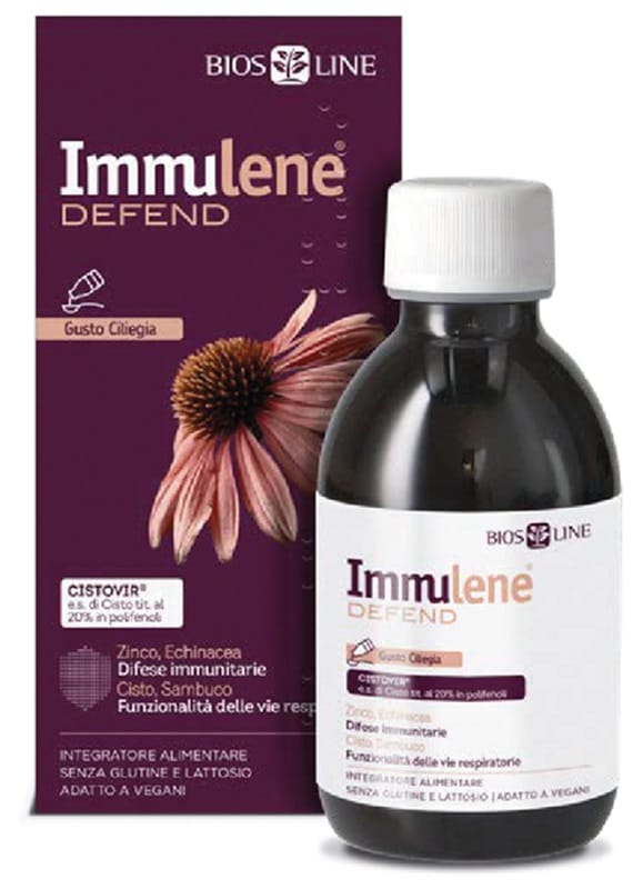 IMMULENE DEFEND 200 ML GUSTO CILIEGIA SENZA GLUTINE SENZA LATTOSIO