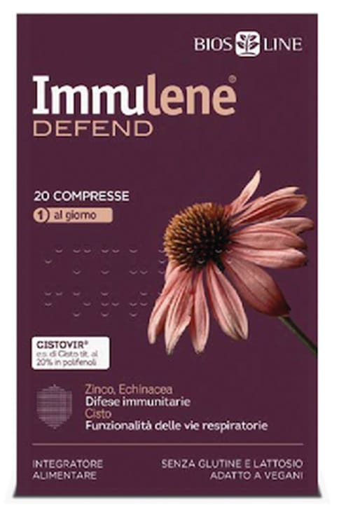 IMMULENE DEFEND 20 COMPRESSE SENZA GLUTINE SENZA LATTOSIO