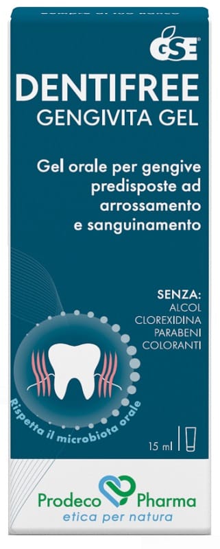 GSE DENTIFREE GENGIVITA GEL ORALE 15 ML