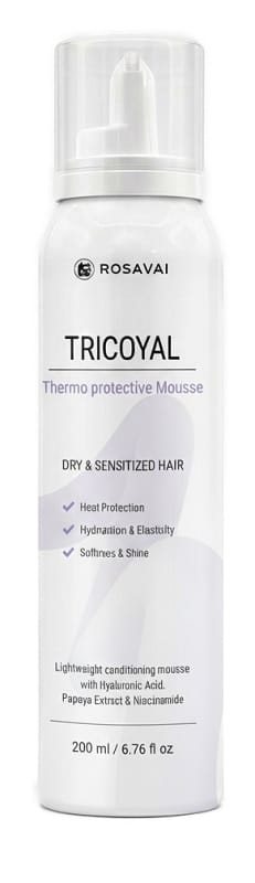 ROSAVAI TRICOYAL MOUSSE TERMOPROTETTIVA 200 ML