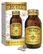 COLESTEROLO BYE BYE T SENZA STATINE 180 PASTIGLIE 500 MG