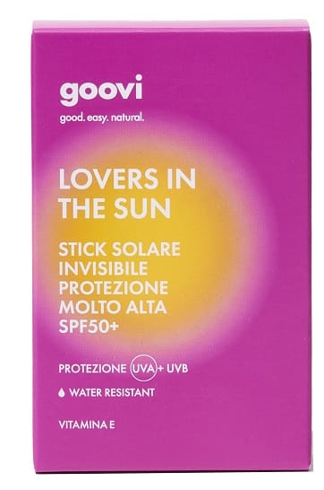 GOOVI LOVERS IN THE SUN STICK SOLARE INVISIBILE PROTEZIONE MOLTO ALTA SPF50+ 20 ML