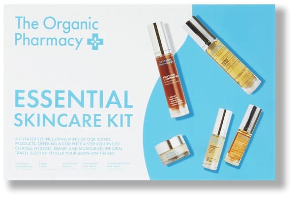 TOP ESSENTIAL SKIN CARE SET 1 ROSE FACIAL CLEANSING GEL 10 ML + 1 HERBAL TONER 10 ML + 1 ANTIOXIDANT FACE SERUM 5 ML + 1 ANTIOXIDANT FACE GEL 5 ML + 1 VITAMIN PROTECTION 10 ML