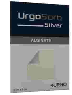 MEDICAZIONE ALGINATO A BASE D'ARGENTO URGOSORB SILVER 5X5 CM 10 PEZZI