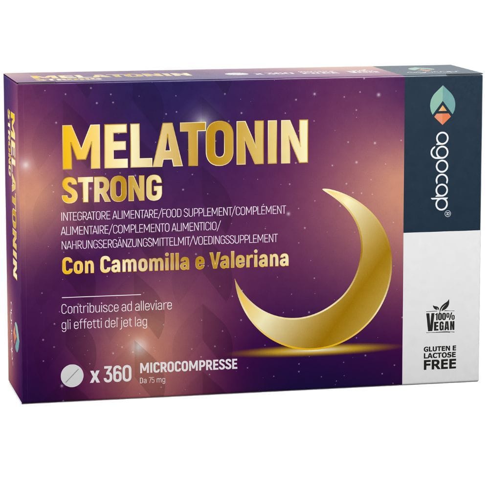 AGOCAP MELATONIN STRONG 360 COMPRESSE