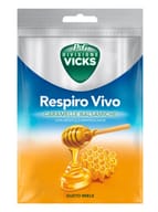 VICKS RESPIRO VIVO CARAMELLE BALSAMICHE MIELE 72 G CON EDULCORANTI