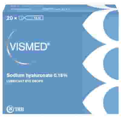 COLLIRIO LUBRIFICANTE VISMED CON ACIDO IALURONICO 0,18% 20 FIALETTE X 0,3 ML