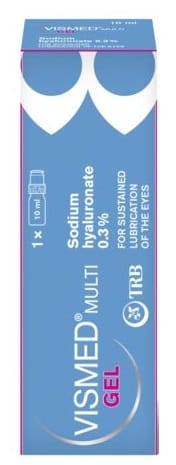 COLLIRIO LUBRIFICANTE VISMED GEL MULTI ACIDO IALURONICO 0,3% 10 ML