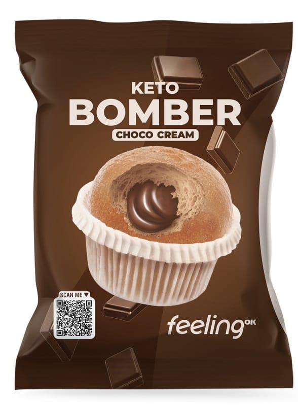 FEELING OK KETO BOMBER CHOCO CREAM 50 G