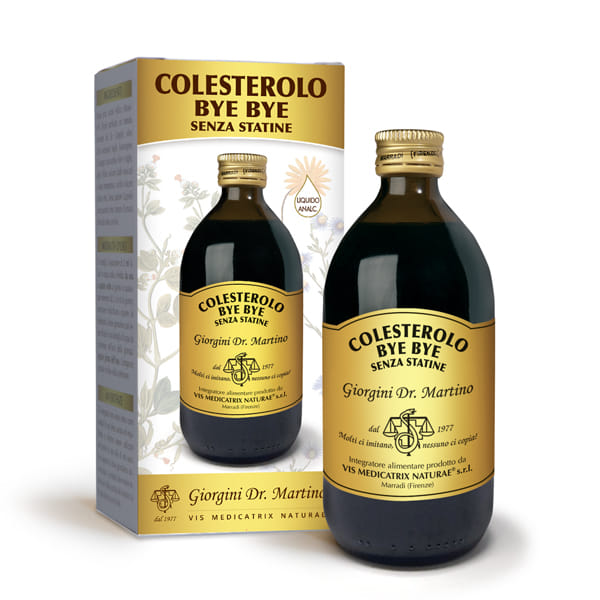 COLESTEROLO BYE BYE SENZA STATINE LIQUIDO ANALCOLICO 500 ML