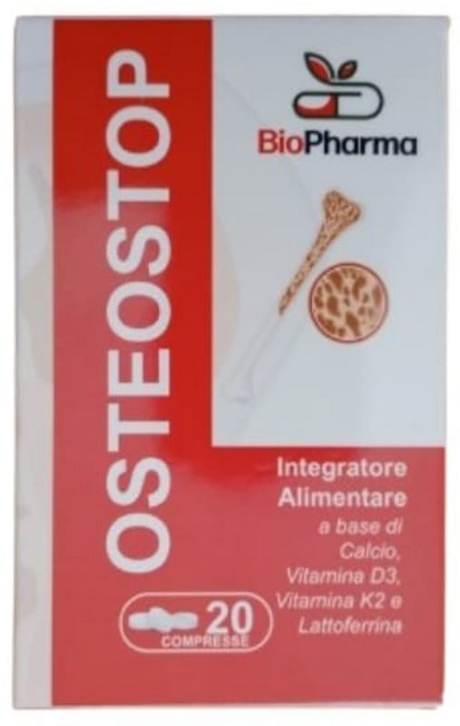 OSTEOSTOP 20 COMPRESSE SENZA GLUTINE