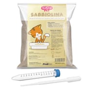 BUONAPET SABBIOLINA KIT CON SABBIA IDROREPELLENTE 500 G + PIPETTA MONOUSO NON STERILE + PROVETTA MONOUSO NON STERILE